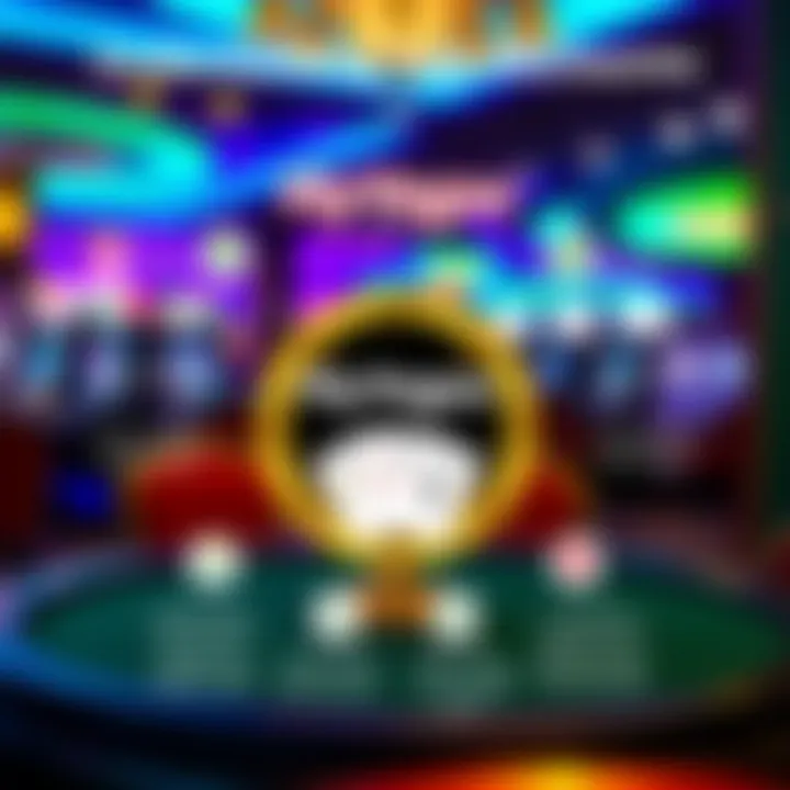 Diagram illustrating MyVegas app functionality