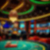 The Allure of Casino Ambiance Luxurious casino interior showcasing vibrant atmosphere