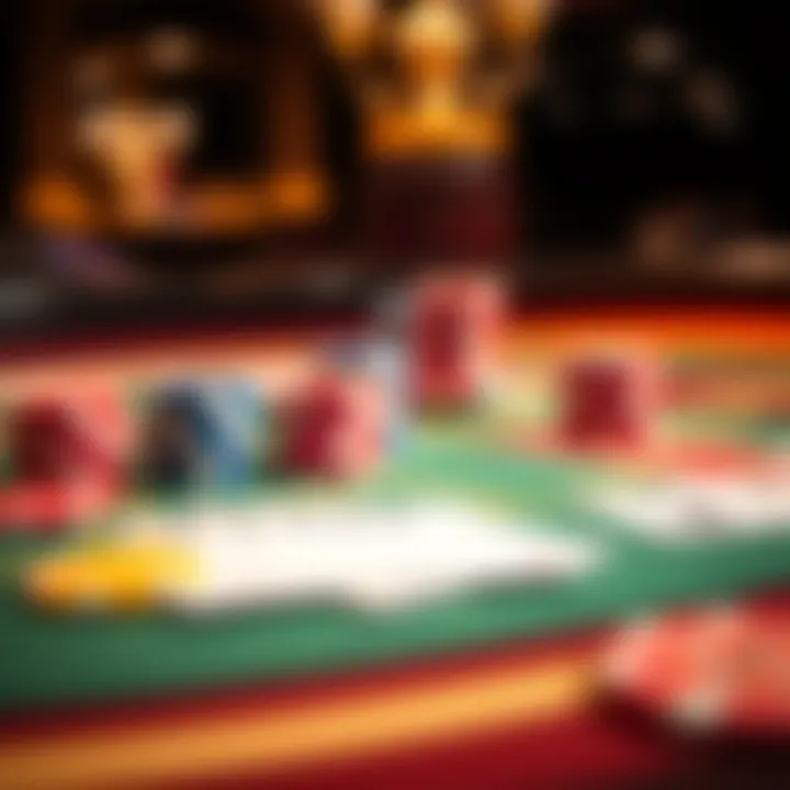 Strategic Betting: The Essentials Close-up of poker chips and cards on a gaming table