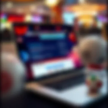 Bingo Strategies for Success A strategic guide displayed on a laptop, showcasing bingo strategies and tips.