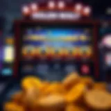 Exciting slots interface showcasing welcome bonus offers
