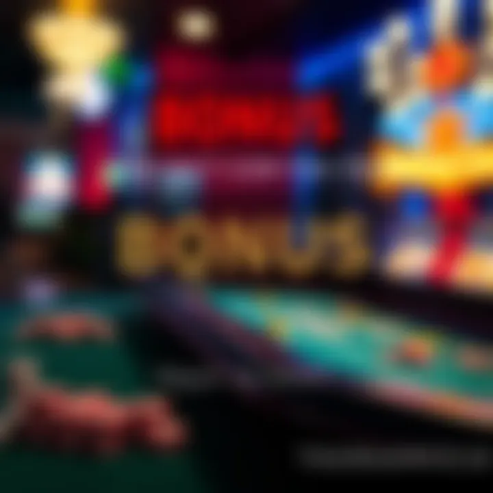 Infographic detailing terms and conditions of online bonuses