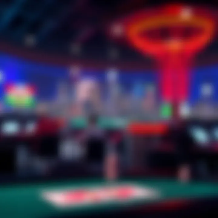A futuristic depiction of the regulatory landscape, symbolizing potential developments in online sports betting.