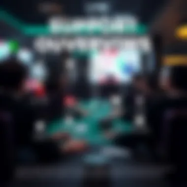Support Channels Overview A detailed infographic depicting Unibet's support channels