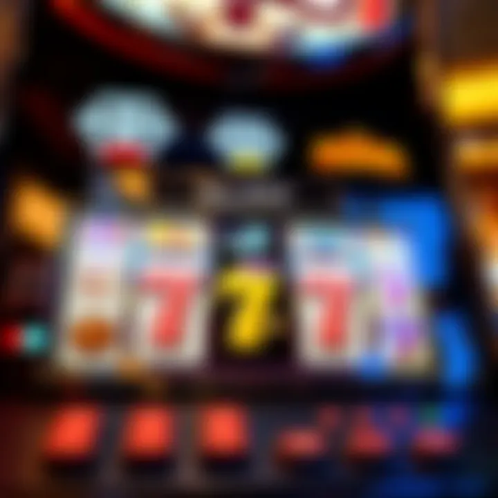 Innovative design elements of a new slot machine