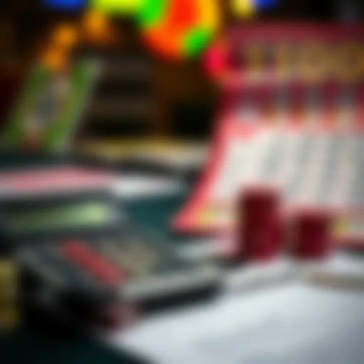 A calculator and budget plan for scratch-off expenditures