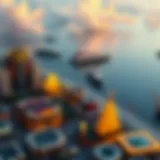 Aerial view of Philippine offshore gambling establishments Philippine offshore gambling landscape