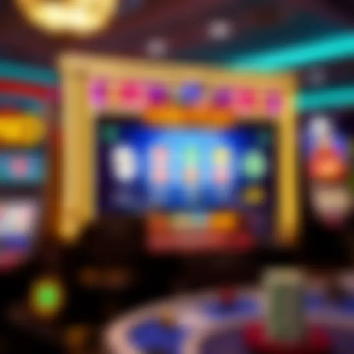 Explore Free Play Options in Casino Gaming Casino gaming interface showcasing free play options