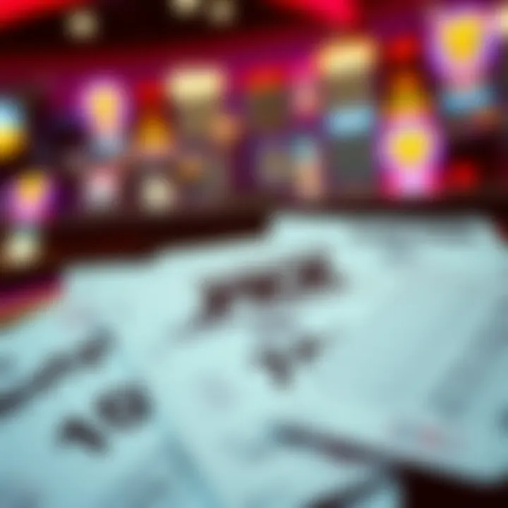 Explore Different Lottery Games Variety of lottery tickets displayed