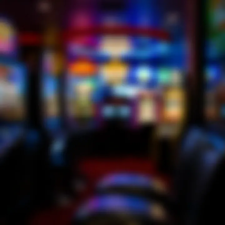 Diverse Themes of Slot Machines A variety of themed slot machines at the casino