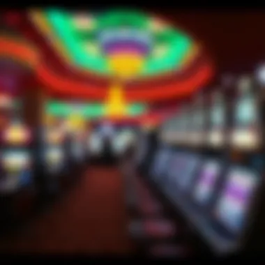 Casino environment highlighting gaming excitement