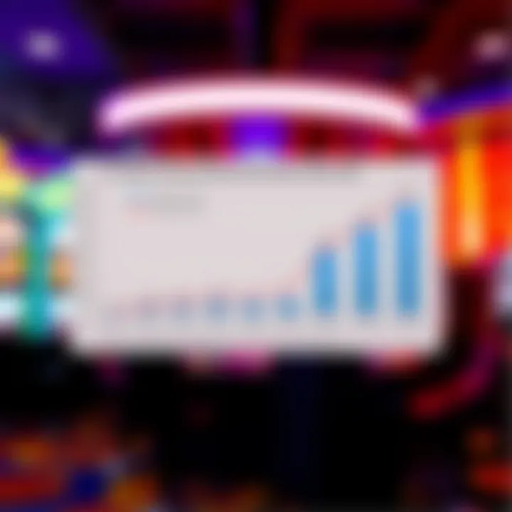 Trends in Lottery Ticket Sales Graph illustrating trends in scratch-off lottery ticket sales