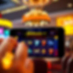 Showcasing the Slotomania VIP app interface