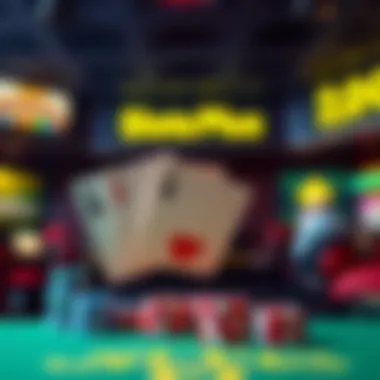 Illustration showcasing attractive bonuses and promotions available