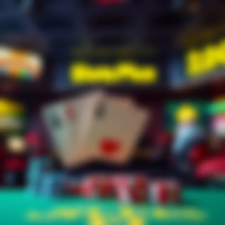 Illustration showcasing attractive bonuses and promotions available