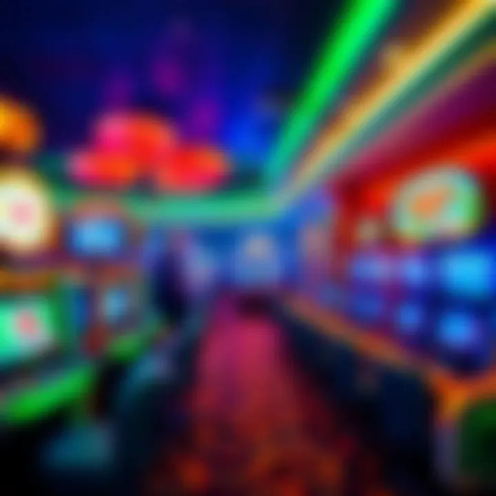 Vibrant Gaming Atmosphere at South Point Bingo South Point Bingo facility interior showcasing vibrant gaming atmosphere