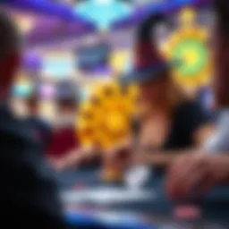 A detailed illustration of Spins Wizard mechanics in action