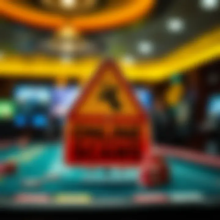 Identifying and Avoiding Online Scams Caution sign representing online scams