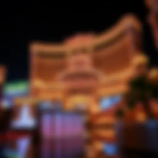 Architectural Marvel of The Circa Stunning architectural view of The Circa in Las Vegas