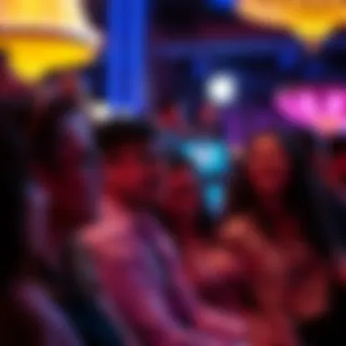 Audience members immersed in the experience, displaying a range of emotions during the performance.