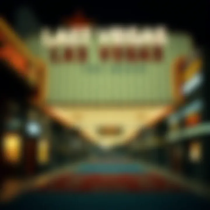 First Las Vegas Casino An early photograph of the first Las Vegas casino