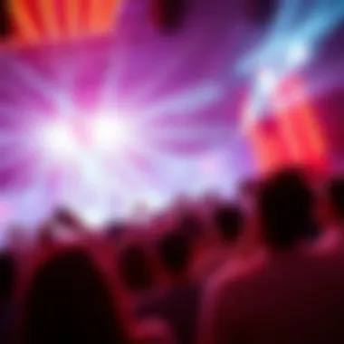 Concert Atmosphere at a Tiësto Event Fans enjoying an electrifying Tiësto concert atmosphere