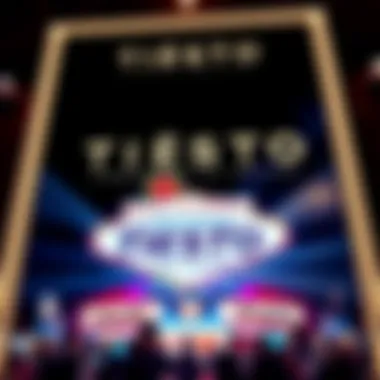 Promotional Poster for Tiësto's Las Vegas Show Promotional poster for a Tiësto event in Las Vegas