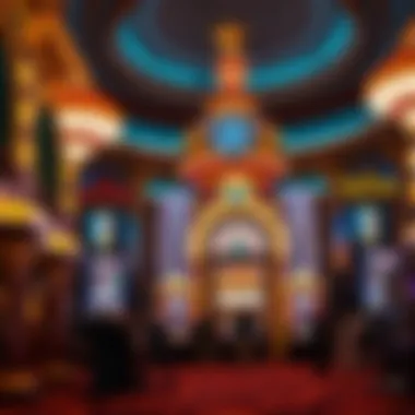 Architectural marvel of a famous casino