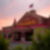 Exterior view of Tioga Downs Casino showcasing its architecture