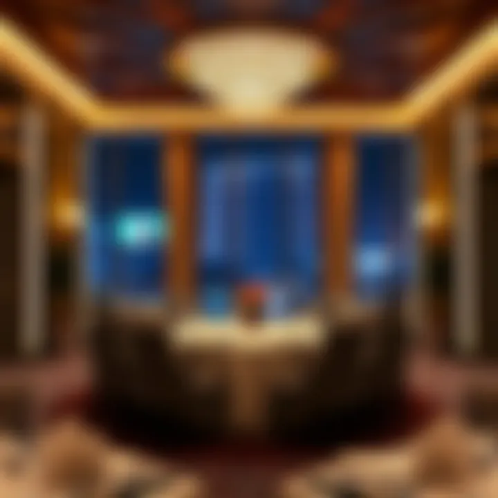 Elegant dining experience at Wynn