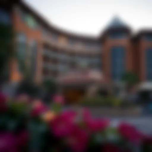 Exterior view of Turtle Creek Casino and Hotel showcasing its architecture