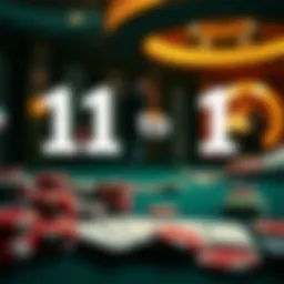 Visual representation of 11 to 1 odds