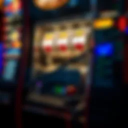 Intricate design of a slot machine's interior mechanisms