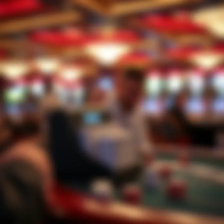 The Role of Technology in Card Shuffling An innovative card shuffling machine in action at a casino.