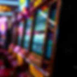 Close-up view of a grand jackpot slot machine display