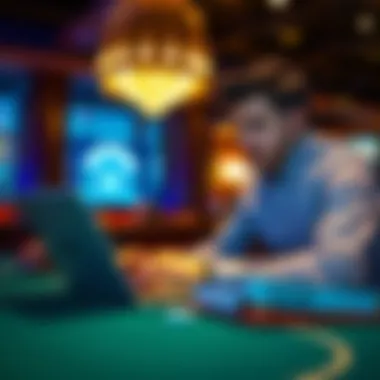 Traveler reviewing hotel options on a laptop