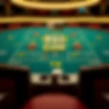 Pai Gow Poker Table Layout Pai Gow Poker table layout showcasing betting options