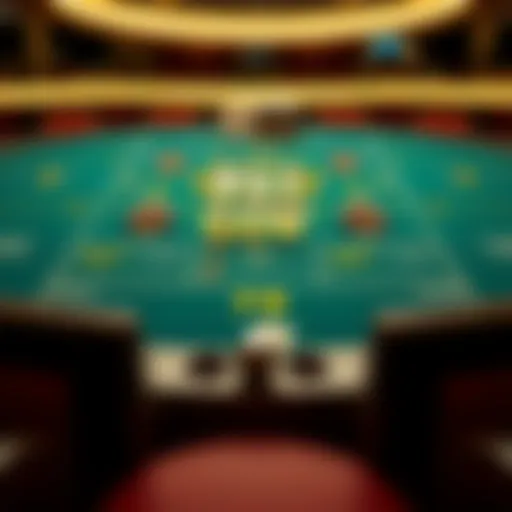 Pai Gow Poker Table Layout Pai Gow Poker table layout showcasing betting options