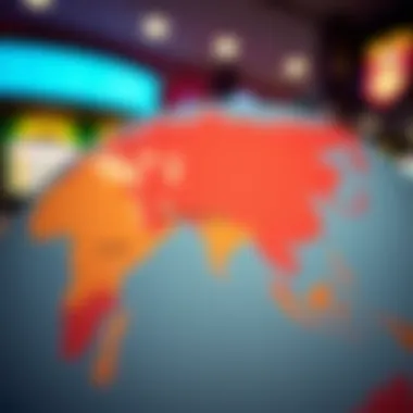 Regional Lottery Draw Differences Map highlighting regional lottery draw differences