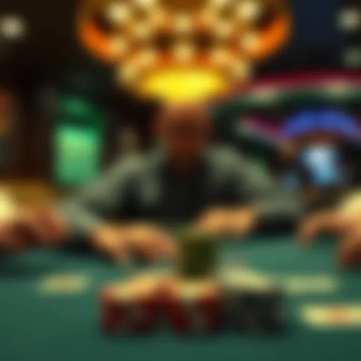 Mindful Gambling in Blackjack A responsible gambling symbol emphasizing mindful play