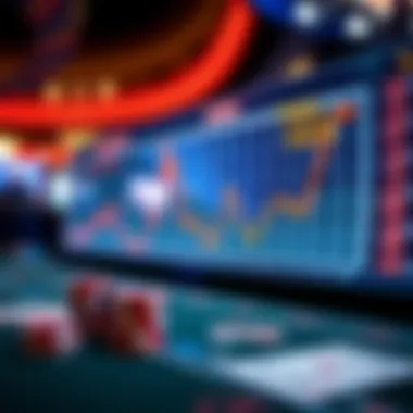 Graph showcasing fluctuations in moneyline odds