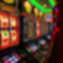 Detailed diagram illustrating slot machine mechanics