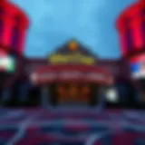 Entrance of Wind Creek Casino Captivating view of Wind Creek Casino entrance