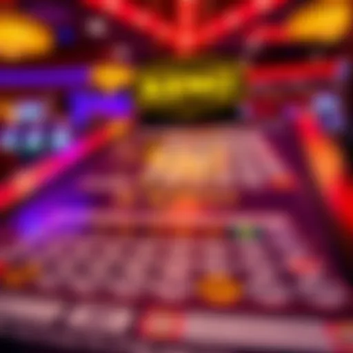 Understanding Keno Game Mechanics Keno game layout showcasing numbers and betting areas